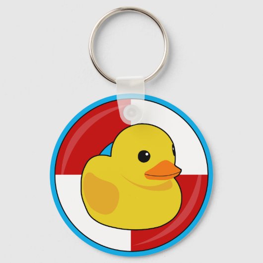 Cruising Rubber Ducky Schlüsselanhänger (Vorderseite)