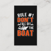 Cruising Rules Boat Funny Cruise Ship Visitenkarte (Vorderseite)