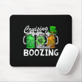Cruising Saufen Irisches Trinken St Patricks Day B Mousepad (Mit Mouse)