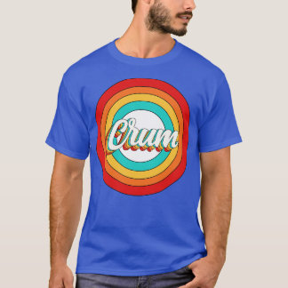 Crum Name Shirt Vintag Crum Circle