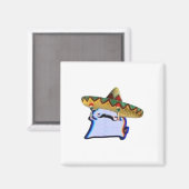 Crumb Cat Cuptoast Funny Dancing Meme Magnet (Vorderseite/Rückseite)