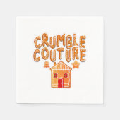 Crumble Couture Gingerbread Holiday Napkins Serviette (Vorderseite)