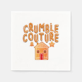 Crumble Couture Gingerbread Holiday Napkins Serviette