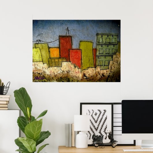 Crumbletown Poster (Heimbüro)