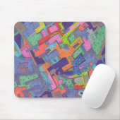 "Crumbling City" Abstrakte Mousepad (Mit Mouse)