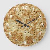 Crumpet Große Wanduhr (Vorderseite)