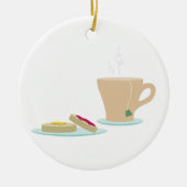 Crumpets & Tee Keramik Ornament (Vorne)