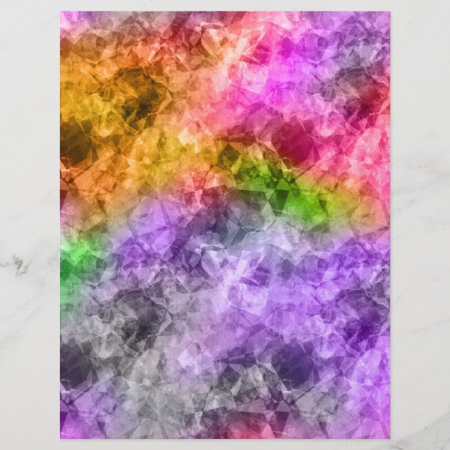 Crumpled Exotic Textur (Vorderseite)