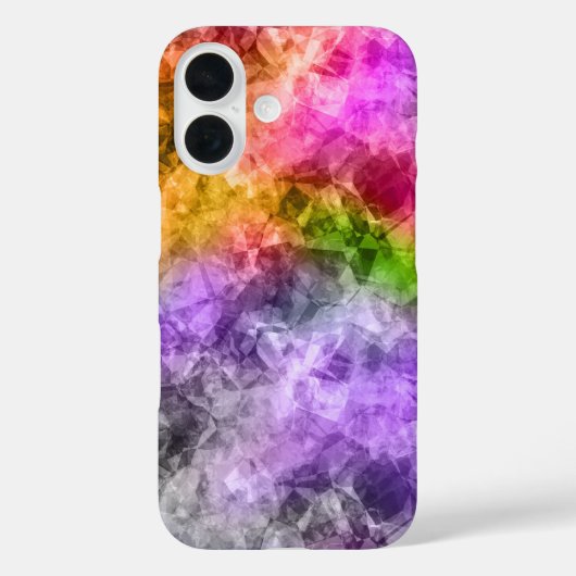 Crumpled Exotic Textur Case-Mate iPhone Hülle (Rückseite)