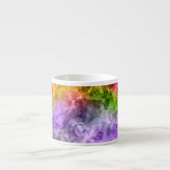 Crumpled Exotic Textur Espressotasse (Vorderseite)