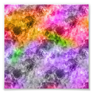 Crumpled Exotic Textur Fotodruck