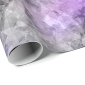 Crumpled Exotic Textur Geschenkpapier (Rolleneckpunkt)