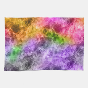 Crumpled Exotic Textur Handtuch