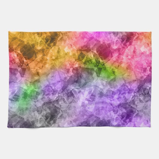 Crumpled Exotic Textur Handtuch (Horizontal)