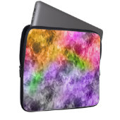 Crumpled Exotic Textur Laptopschutzhülle (Vorne Rechts)