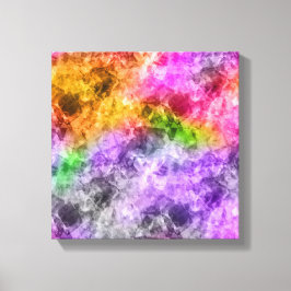 Crumpled Exotic Textur Leinwanddruck