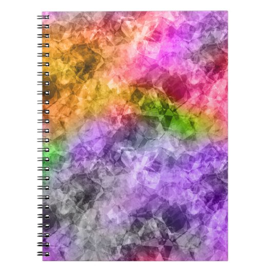 Crumpled Exotic Textur Notizblock (Vorderseite)