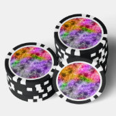 Crumpled Exotic Textur Pokerchips (Stapel)