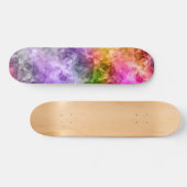 Crumpled Exotic Textur Skateboard (Horizontal)