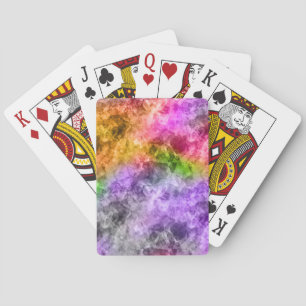 Crumpled Exotic Textur Spielkarten