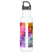 Crumpled Exotic Textur Trinkflasche (Rückseite)