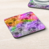 Crumpled Exotic Textur Untersetzer (Linke Seite)