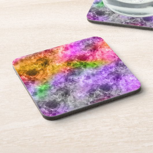 Crumpled Exotic Textur Untersetzer (Linke Seite)