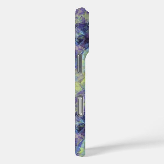 Crumpled Lavendel Textur Case-Mate iPhone Hülle (Rückseite / Rechts)