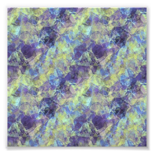 Crumpled Lavendel Textur Fotodruck (Vorne)