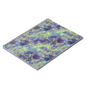 Crumpled Lavendel Textur Notizblock (Linke Seite)