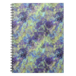 Crumpled Lavendel Textur Notizblock