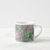 Crumpled Spring Green Texture Espressotasse (Rechts)