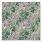 Crumpled Spring Green Texture Fotodruck (Vorne)