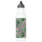 Crumpled Spring Green Texture Trinkflasche (Links)