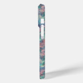 Crumpled Sunset Blue Texture Case-Mate iPhone Hülle (Rückseite / Links)