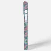 Crumpled Sunset Blue Texture Case-Mate iPhone Hülle (Rückseite / Links)