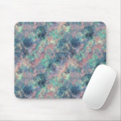 Crumpled Sunset Blue Texture Mousepad (Mit Mouse)