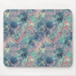 Crumpled Sunset Blue Texture Mousepad