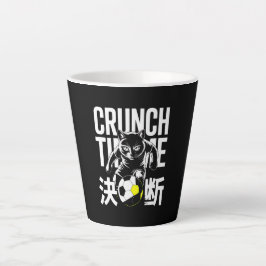 Crunch Time Soccer Cat Gift for Coaches & Athletes Milchtasse