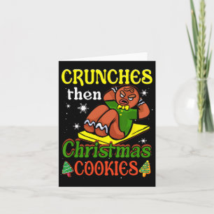 Crunches Dann Weihnachtskekse Lebkuchen Mann Wo Karte