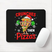Crunches Dann Zzas Weihnachten Santa Zza Gewichthe Mousepad (Mit Mouse)