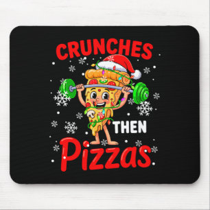 Crunches Dann Zzas Weihnachten Santa Zza Gewichthe Mousepad