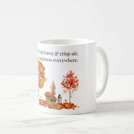 Crunching Blätter & Crisp Air Fall Tasse - Herbstl (VorderseiteRechts)