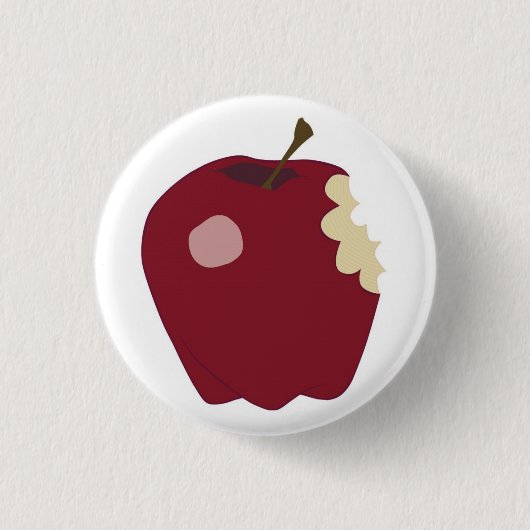 Crunchy Apple Button (Vorderseite)