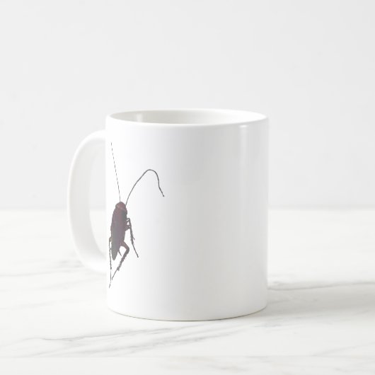 Crunchy Cockroach Kaffeetasse (Vorderseite Links)