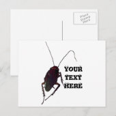 Crunchy Cockroach Postkarte (Vorne/Hinten)