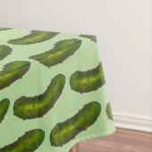 Crunchy Green Kosher Dill Pickle Feinschmecker Küc Tischdecke (Beispiel)