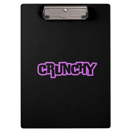 Crunchy Klemmbrett (Vorderseite)