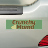 Crunchy Mama Autoaufkleber (Auf Auto)