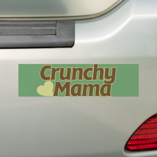 Crunchy Mama Autoaufkleber (Auf Auto)